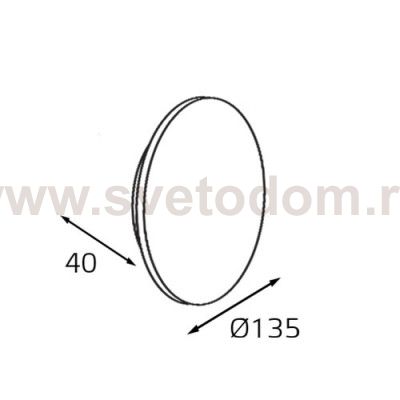 IT01-8663S black светильник настенный Italline