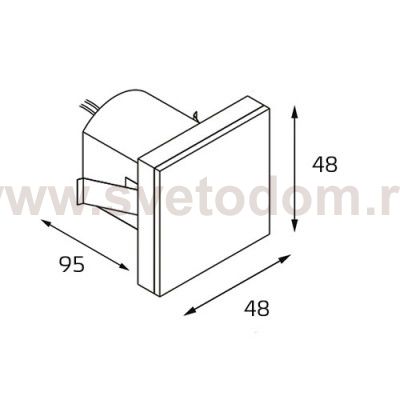 IT01-S713 aluminium светильник настенный Italline