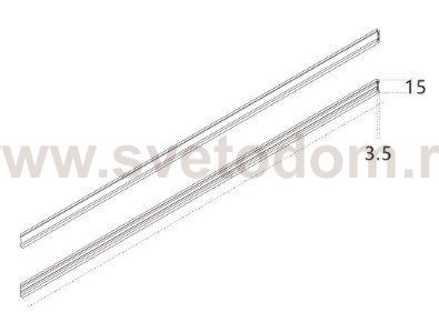 IT010-4010 black гибкий шинопровод