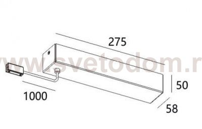 IT010-4023 black монтажная коробка