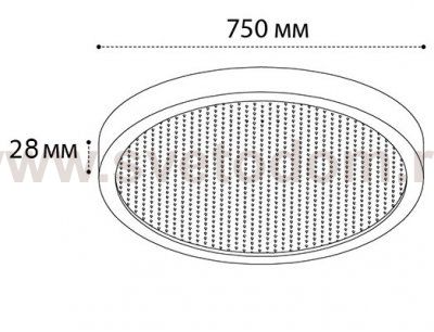 IT011-5024 black светильник потолочный