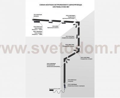 IT012-5039 black коннектор питания