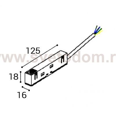 IT012-5039 black коннектор питания
