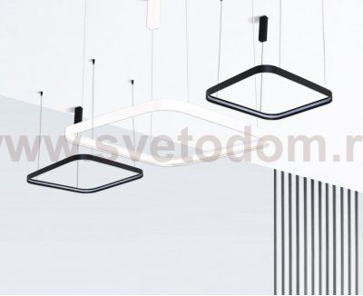 IT013-6024 black 3000K светильник подвесной