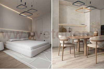 IT013-6031 white 3000K светильник подвесной