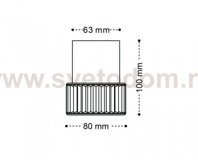 IT014-0202 rose gold светильник потолочный