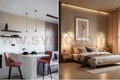 IT014-0204 black светильник подвесной