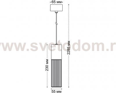 IT014-0204 rose gold светильник подвесной