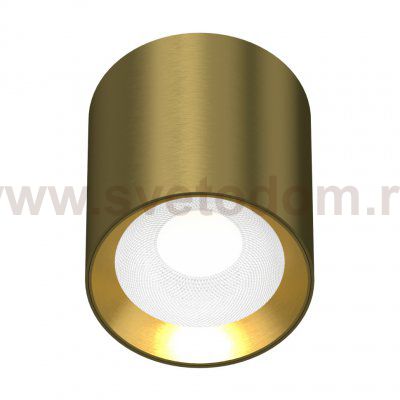 IT014-0207 gold светильник потолочный влагозащищенный