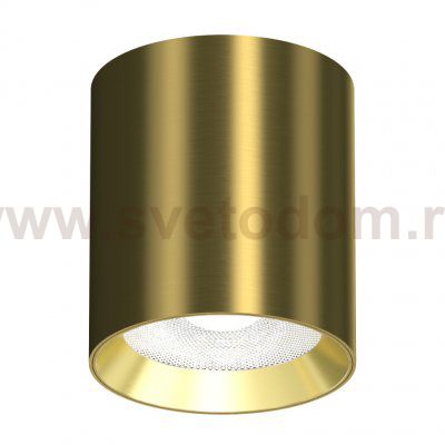 IT014-0207 gold светильник потолочный влагозащищенный