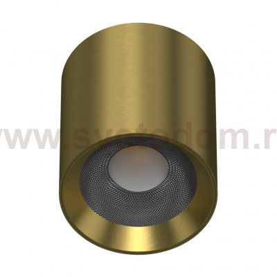 IT014-0207 gold светильник потолочный влагозащищенный