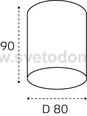 IT014-0207 nickel светильник потолочный влагозащищенный