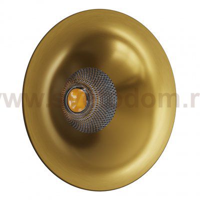 IT014-0208 gold светильник встраиваемый влагозащищенный