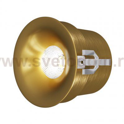 IT014-0208 gold светильник встраиваемый влагозащищенный