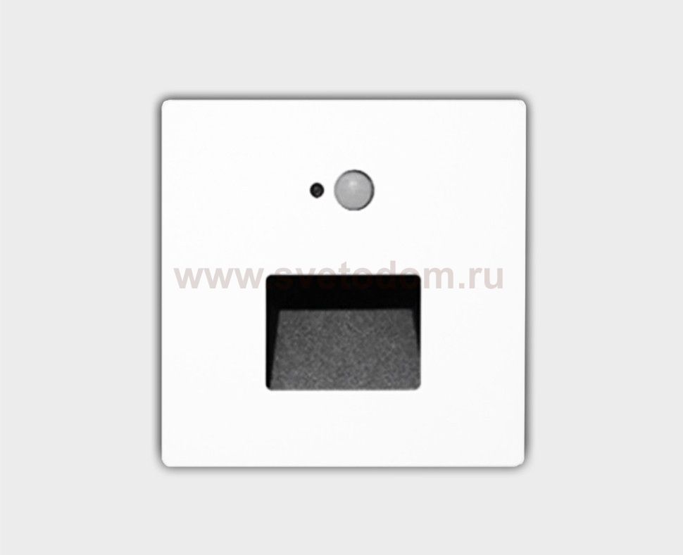 IT015-0304+IT015-0305 white светильник встраиваемый уличный с датчиком движения