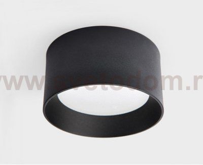 IT02-004 black 3000K светильник потолочный влагозащищенный