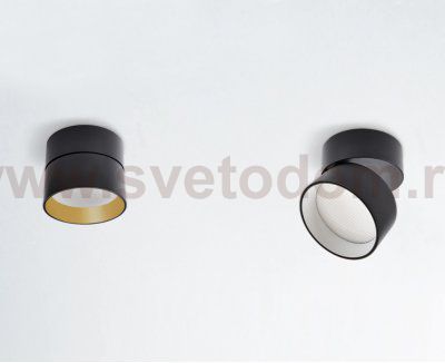 IT02-005 black 3000K светильник потолочный влагозащищенный