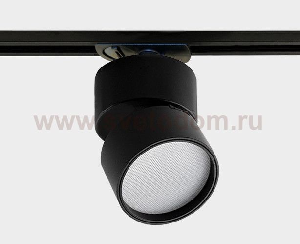 IT02-005 black 4000K + IT08-8016 black  светильник трековый