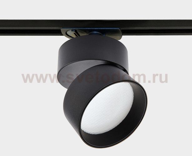 IT02-006 black  3000K + IT08-8017 black светильник трековый