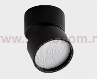 IT02-006 black 3000K светильник потолочный влагозащищенный