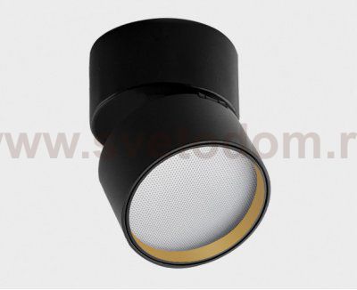 IT02-006 black 3000K светильник потолочный влагозащищенный