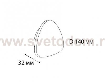 IT02-014 white светильник настенный