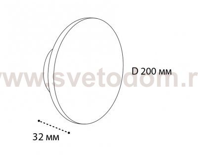 IT02-017 black светильник настенный