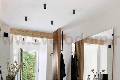 IT02-019 black 3000K светильник потолочный