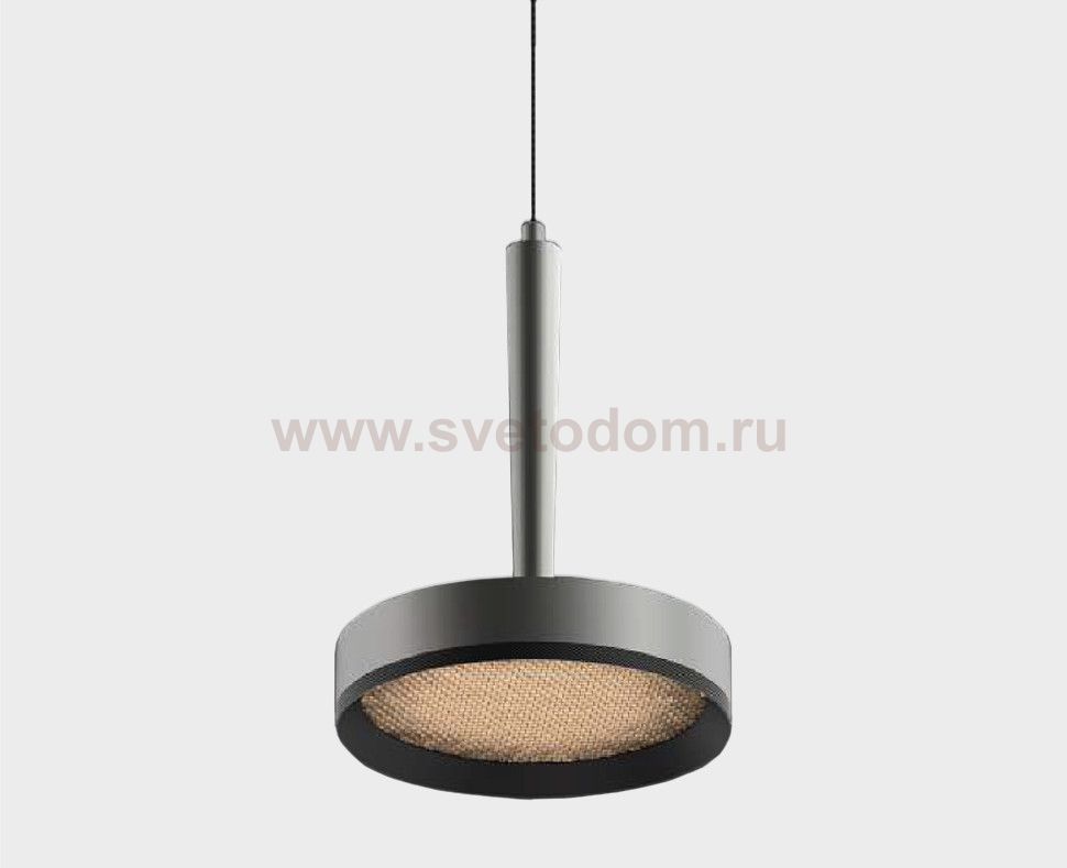 IT02-025 dark silver 3000K+IT02-024 black светильник подвесной