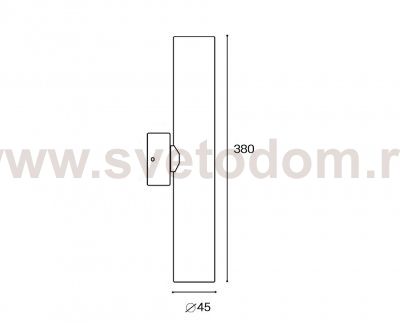 IT02-026 gold 3000K светильник настенный