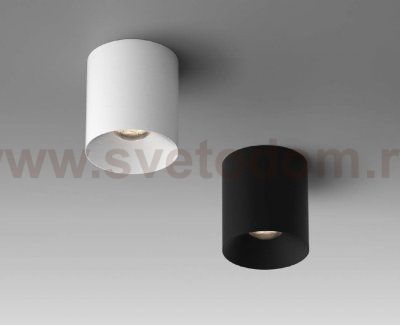 IT02-027 black 3000K светильник потолочный