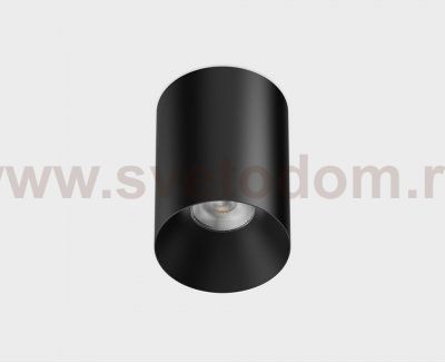 IT02-027 black 3000K светильник потолочный