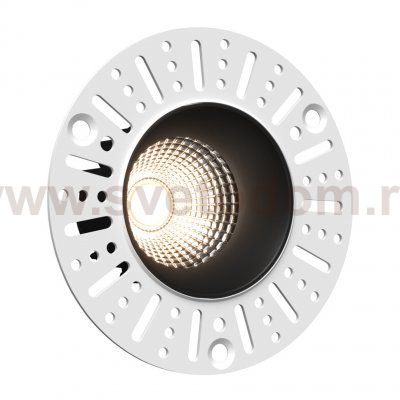 IT02-028 black 3000K светильник встраиваемый влагозащищенный