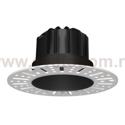 IT02-028 black 3000K светильник встраиваемый влагозащищенный