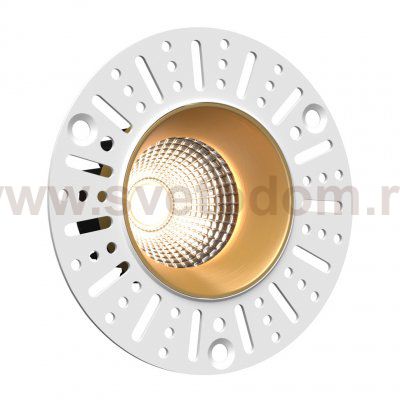 IT02-028 gold 3000K светильник встраиваемый влагозащищенный