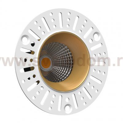 IT02-028 gold 3000K светильник встраиваемый влагозащищенный