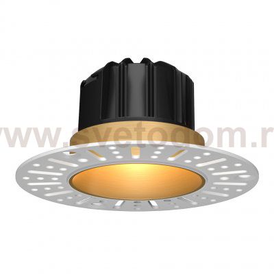 IT02-028 gold 3000K светильник встраиваемый влагозащищенный