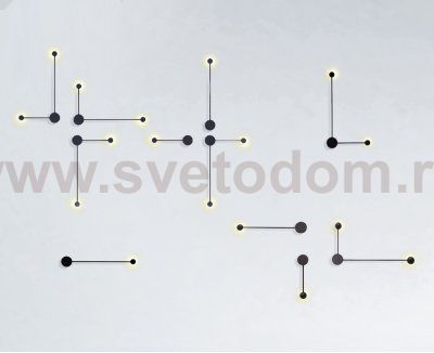 IT03-1436 black светильник настенный