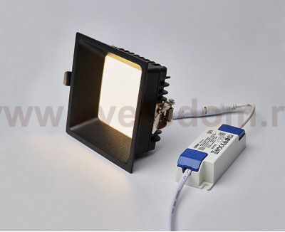 IT06-6019 black 3000K светильник встраиваемый Italline