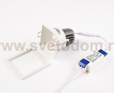IT06-6020 white 4000K + IT06-6021 white светильник встраиваемый