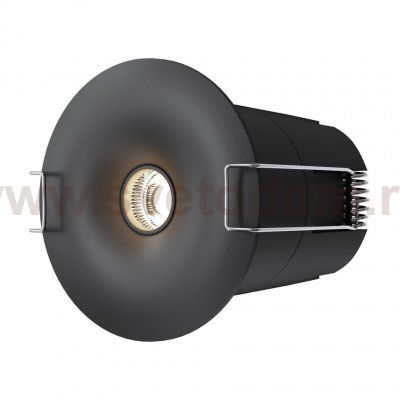 IT06-6024 black 3000K светильник встраиваемый