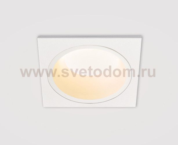 IT08-8013 white 3000K + IT08-8014 white светильник встраиваемый с рамкой