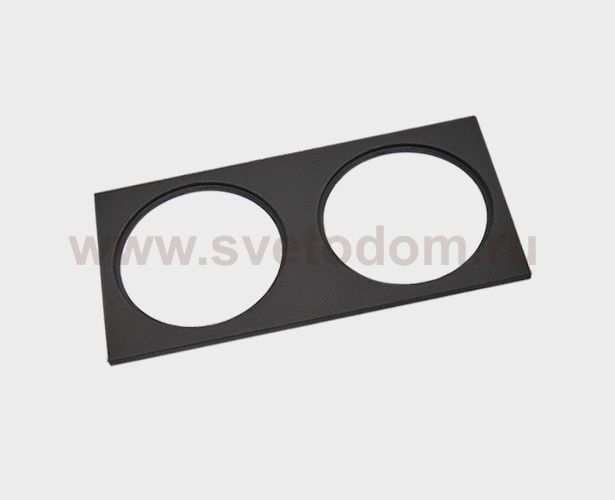 IT08-8015 black рамка для встраиваемого светильника