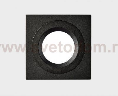 IT08-8018 black 4000K светильник встраиваемый влагозащищенный