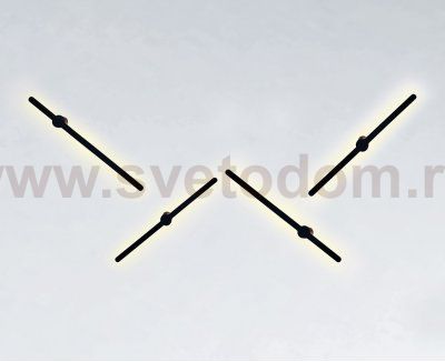 IT08-8020 black светильник настенный