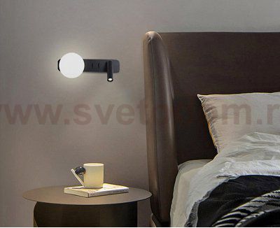 IT08-8024 black 3000K светильник настенный