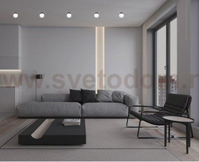 IT08-8026 black 3000K светильник встраиваемый