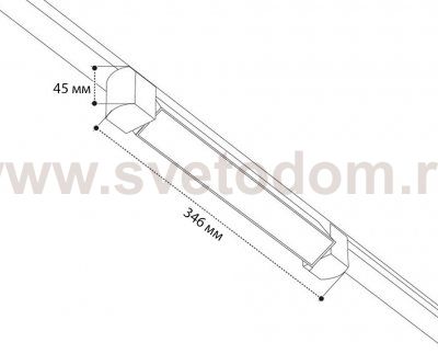 IT08-8029 white 3000K светильник трековый