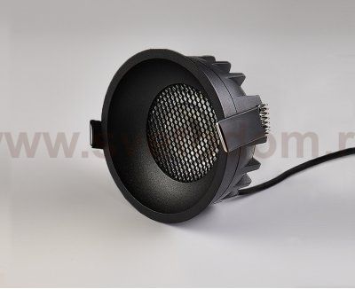 IT08-8032 black 4000K светильник встраиваемый влагозащищенный