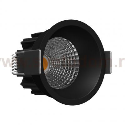 IT08-8035 black 3000K светильник встраиваемый влагозащищенный